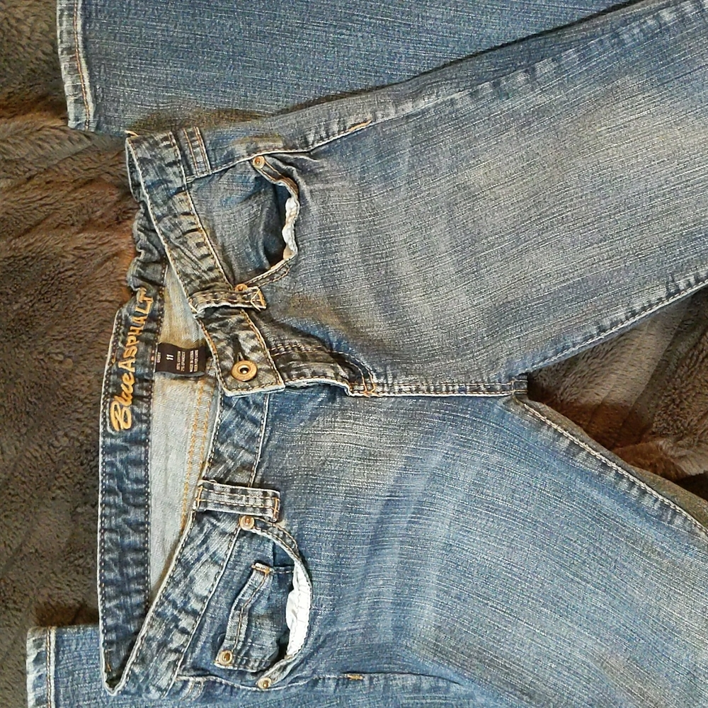 Blue Asphalt Wet Seal blue jeans Size 11 short